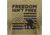 Rothco Freedom Isn't Free T-Shirt, Coyote Brown, Large, 10891-CoyoteBrown-L