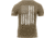 Rothco Distressed US Flag Athletic Fit T-Shirt, Coyote Brown, XL, 2632-CoyoteBrown-XL
