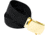 Rothco Elastic Stretch Web Belt, Black/Gold, 54in, 11471-Gold