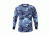 Rothco Long Sleeve Camo T-Shirt, Sky Blue Camo, L, 67770-SkyBlueCamo-L
