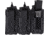 Rothco MOLLE Triple Kangaroo Rifle and Pistol Magazine Pouch, Black, 41008-Black