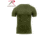 Rothco Quick Dry Moisture Wicking T-shirt, Olive Drab, Small, 2423-OliveDrab-S