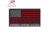 Rothco R.E.D. - Remember Everyone Deployed Flag Patch With Hook Back, 1877