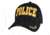 Rothco Deluxe Police Low Profile Cap, Black, 93830-BlackGold
