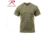 Rothco Solid Color 100% Cotton T-Shirt, AR 670-1 Coyote Brown, L, 2934-AR670-1CoyoteBrown-L