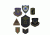 Rothco Subdued Military Assorted Military Patches, 50 pieces, 8913-50pieces