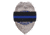 Rothco Thin Blue Line Mourning Band, 1004