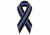 Rothco Thin Blue Line Ribbon Pin