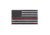 Rothco Thin Red Line Flag Pin, 1968