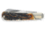 Rough Rider Cotton Sampler Folding Knife, 3 in, Carbon Steel, Wide Belly Blade, Cinnamon Stag Bone, KB146H