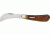 Rough Rider Hawkbill Fold Knife, 440 SS hawkbill blade, Amber jigged bone handle RR764