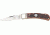 Rough Rider Lockback 3 1/8in. Fold Knife, 440 SS drop point blade, Amber jigged bone handle RR461