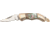 Rough Rider Minature Folder Knife, 1 1/8in., SS clip point blade, Abalone handle RR174