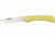 Rough Rider Work Fold Knife, 440 SS drop point blade, Smoothy yellow synthetic handle RR817