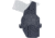 Rounded by Concealment Express OWB Paddle Holster FN 509 CC Edge, Left Hand, Black, FNS-FN509-BK-LH-OWDL-RMR