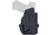 Rounded OWB Kydex Holster for Glock 43X Olight Valkyrie PL Mini 3, Right Hand, Black, GLK-43OLVPLM3-BK-RH-OWBPDL
