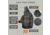 Rounded OWB Kydex Holster for Kel-Tec PR57, Right Hand, Black, KTC-PR57-BK-RH-OWBPDL