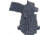 Rounded Sig Sauer Druid IWB/OWB Kydex Holster, Sig Sauer P365/P365 XL, Black, RG-DRUID-SIGP365-BK-AMBI