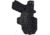 Rounded Tuckable KYDEX Armaloy Hybrid Holster, CZ P10 Compact, Left Hand, Black, CZU-P10C-BK-LH-STPOLY