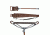 Royal Canes Hammock Seat Cane - With Carry Bag - Non Adjustable, Genuine Leather 90317