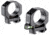 Ruffs Precision Manufacturing Precision Co-Linear Bubble Level 34mm Riflescope Ring, High - 1.25, Set of 2, Black, CLR-34125