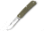 RUIKE M11 Medium Folder Green Folding Knife,2.75in,Standard Edge,Satin,Green,G10 Handle RKEM11G