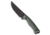 Ruike Ruike F186 Fixed Blade Knife Green Micarta 4.4" Black SW, Green, D2, adult, BHQ-203341