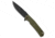 Ruike RUIKE P801 Frame Lock Knife Green G-10/Steel 3.5" Black Stonewash, Green, Sandvik 14C28N, adult, BHQ-192380
