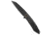 Ruike RUIKE P831S-SB Frame Lock Knife Black SW 3Cr14N 3.35" Black SW, Black, Sandvik 14C28N, adult, BHQ-193607