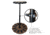 Rush Creek Creations 12-Gun Spinning Floor Rack with Adjustable Height, Dark Walnut, 38-4061