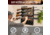 Rush Creek Creations 4 Gun Wall Rack w/Storage, Black, 38-8084