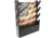 Rush Creek Creations 4 Gun Wall Rack w/Storage, Black, 38-8084