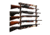 Rush Creek Creations 5 Gun Wall Rack, Americana Flag, 38-4046