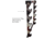 Rush Creek Creations 5 Gun Wall Rack, Americana Flag, 38-4046