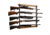 Rush Creek Creations 5 Gun Wall Rack, Dark Walnut, 38-4045
