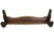 Rush Creek Creations Single Gun Wall Rack, Dark Walnut, 21 x 5 x 7, 38-4068