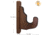 Rush Creek Creations Wall Gun Display Hooks, Walnut, 10.2 x 1.7 x 6.2, 38-4087