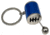 RW Minis 6 Speed Gear Shifter Replica Keychain, Blue, 05.0004.01