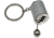 RW Minis 6 Speed Gear Shifter Replica Keychain, Silver, 05.0003.01