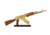 RW Minis AK-47, Replica 1/3 scale, non-firing model, Gold, RWGLDAK47