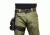 S.O.Tech X26 / X26P Taser Holster, Black, Ambidextrous, Thigh, Attaches to Belt and Vest TH-X26-TBV-BLK