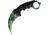 S-TEC Karambit Fixed Blade Wolf
