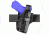 Safariland 070 Duty Holster, SSIII Mid-Ride, Level III Retention - Plain Black, Left Hand 070-373-162