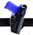 Safariland 2 ''Hi-Ride'', Level I Retention Holster - Plain Black, Left Hand 2-77-62-2R