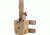 Safariland 6004 SLS Tactical Holster w/Dbl Leg Straps, S&amp;W M&amp;P 45 w/Safety, STX Flat Dark Earth, Right Hand, 6004-519-551