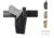 Safariland 6280 SLS Mid-Ride Level II Retention Duty Holster, Glock 34/35, Black, Cordovan, Coyote Brown, Flat Dark Earth, Foliage Green, OD Green