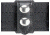 Safariland 63 Belt Keeper, Slotted, 2 Snap 63-4HS