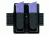 Safariland 75 Double Mag Pouch Without Flaps - Plain Cordovan, Ambidextrous