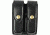 Safariland Double Handgun Magazine Pouch - Plain Black, Ambidextrous 77832B