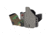 Safariland INCOG-X, Joint Collaboration with Haley Strategic, Inside the Waistband Holster, Fits SIG P365/X/XL with Light, Integrated Magazine Caddy, Microfiber Suede Wrapped Boltaron Construction, Woodland Camo, Right Hand, 1341419